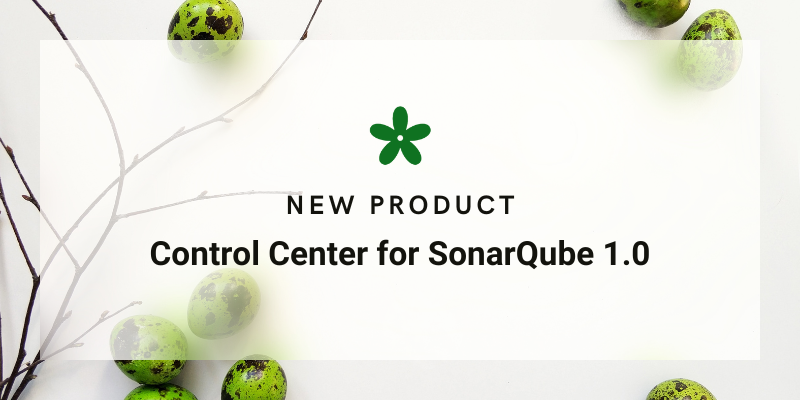 New product! - Control Center for SonarQube™ cover